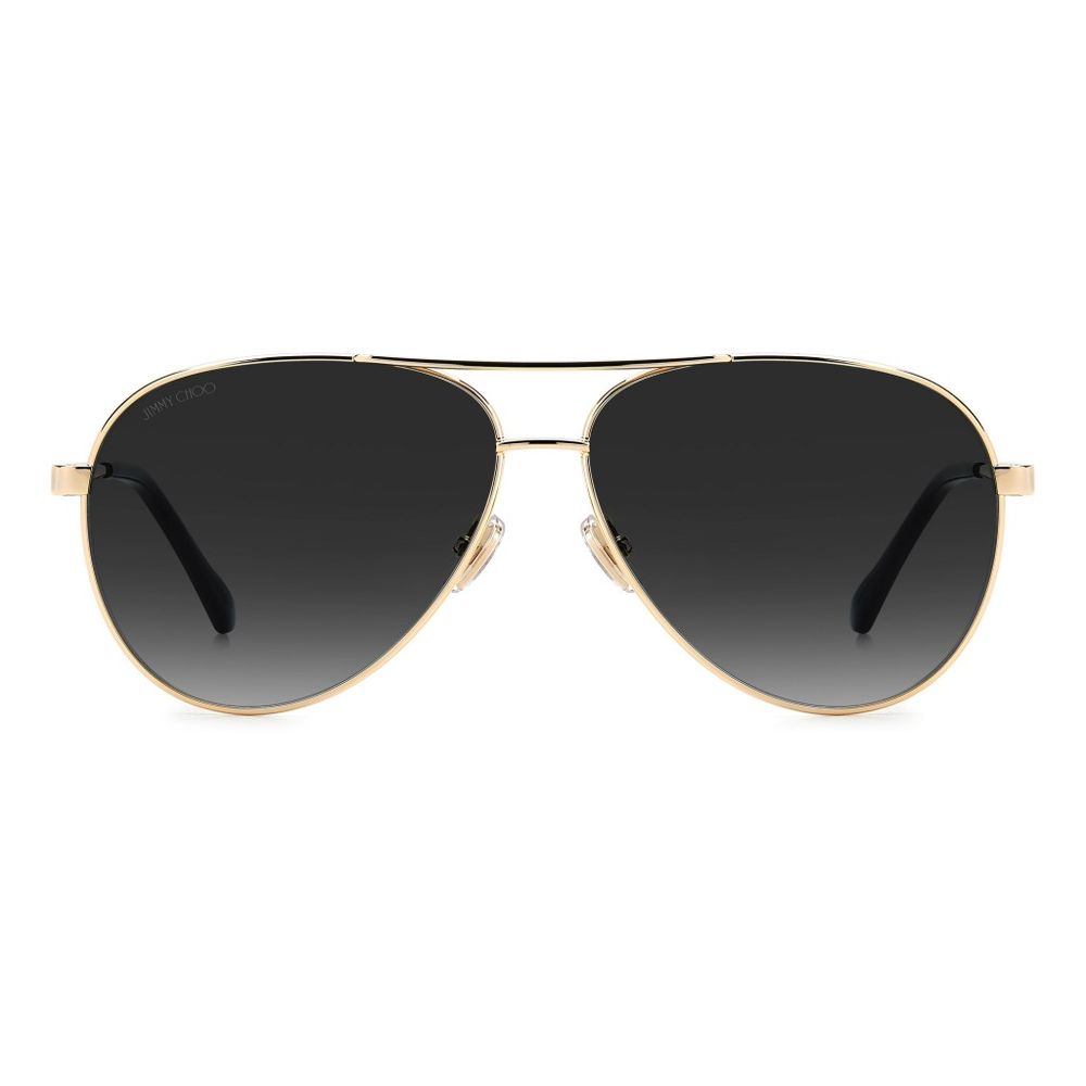 Jimmy Choo Gold Metal Sunglasses Jimmy Choo