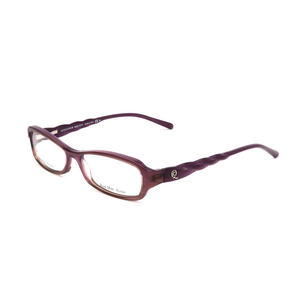 Alexander McQueen Purple Acetate Frames Alexander McQueen