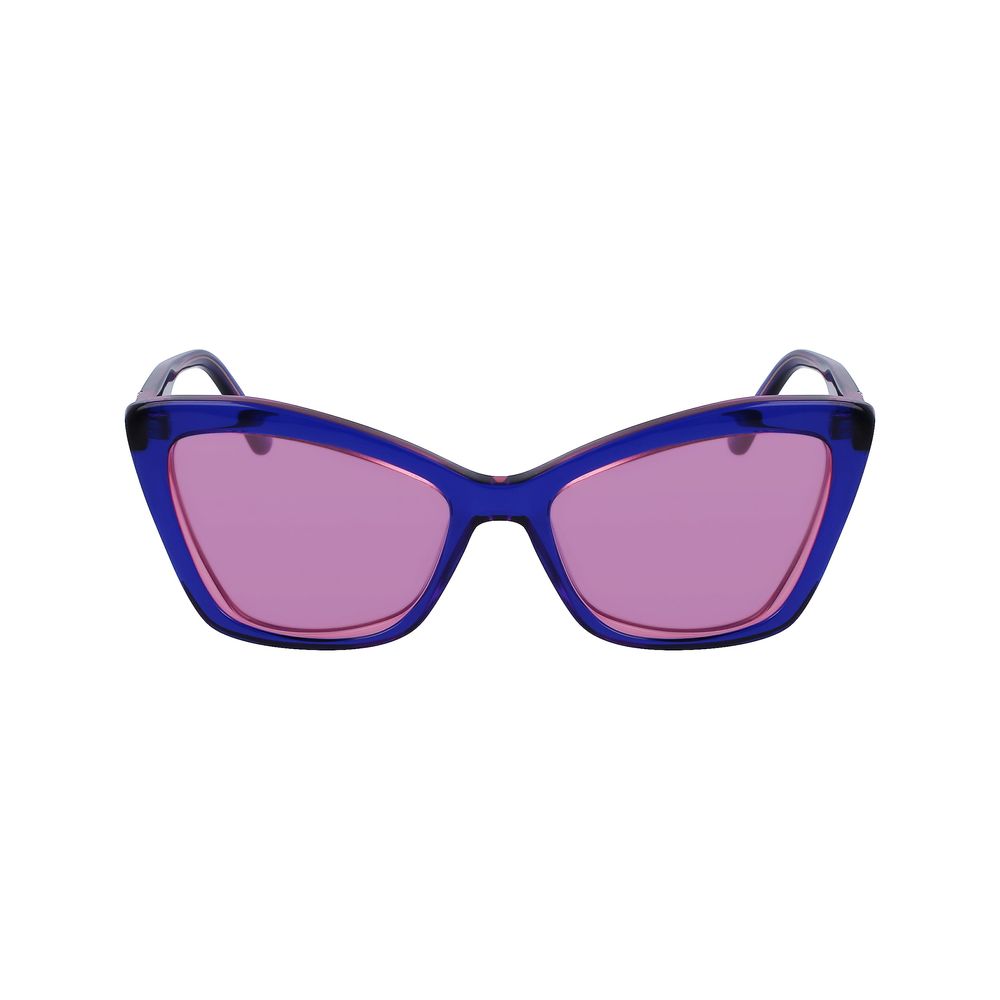 Karl Lagerfeld Blue Acetate Sunglasses Karl Lagerfeld