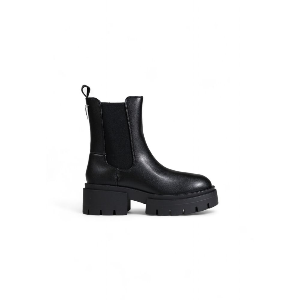 Guess Black Polyethylene Ankle Boots Guess