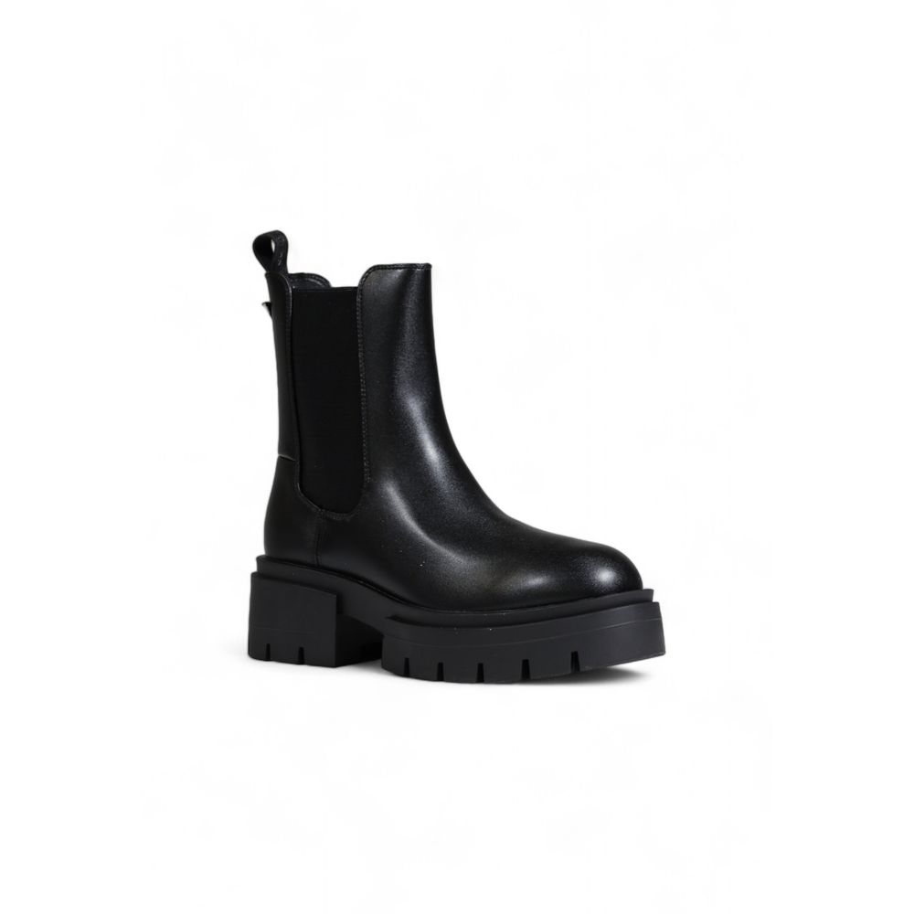 Guess Black Polyethylene Ankle Boots Guess