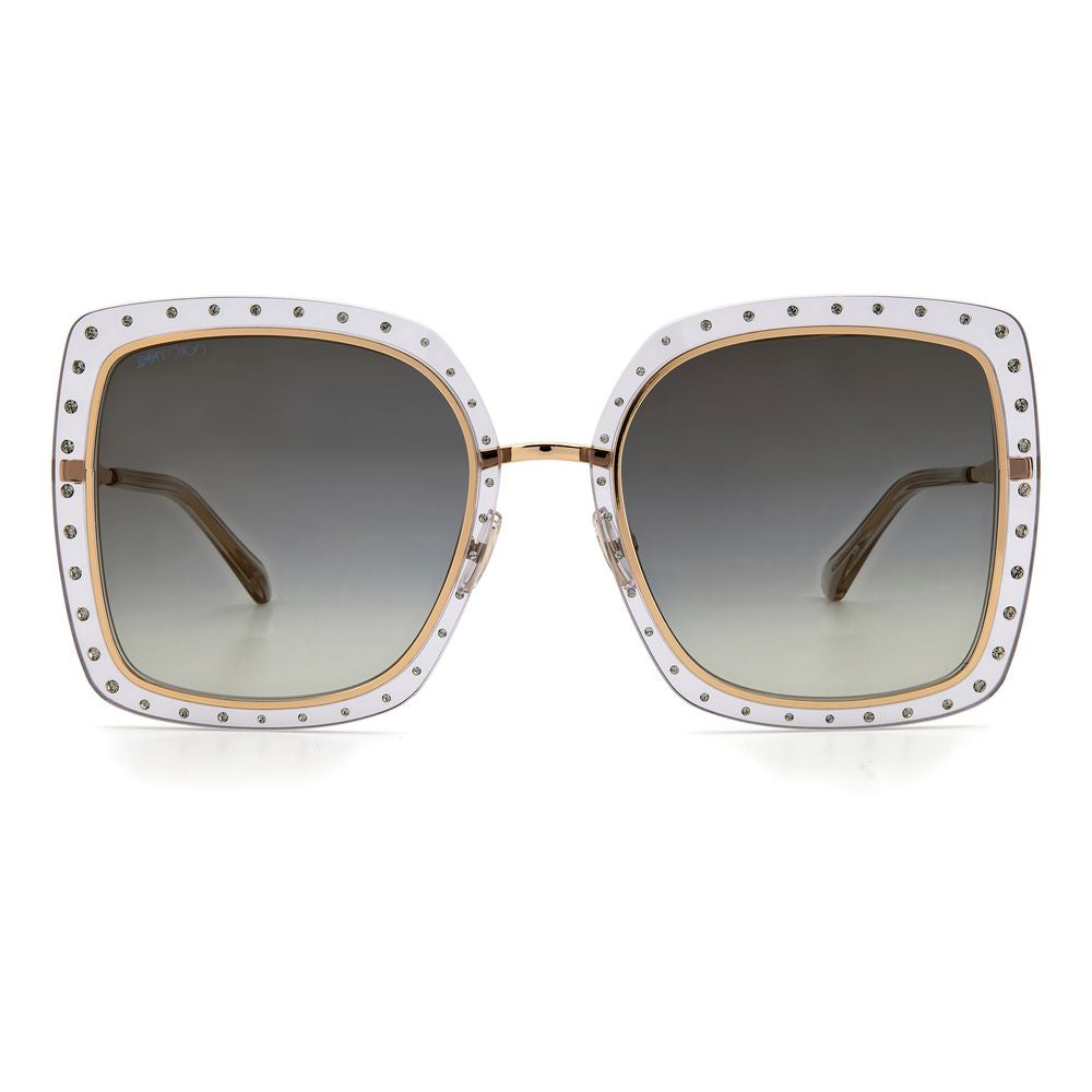 Jimmy Choo Gold Metal Sunglasses Jimmy Choo