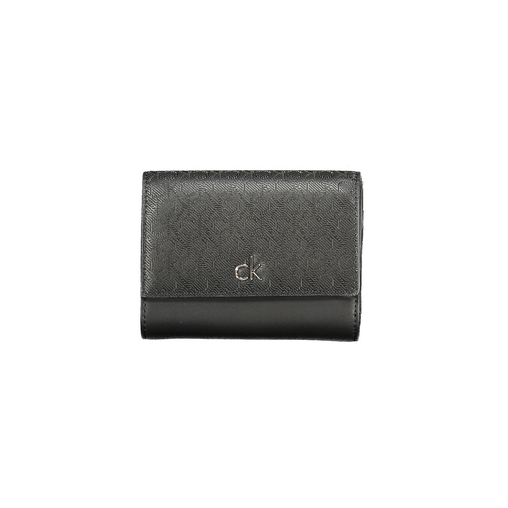 Calvin Klein Black Polyester Women Wallet Calvin Klein