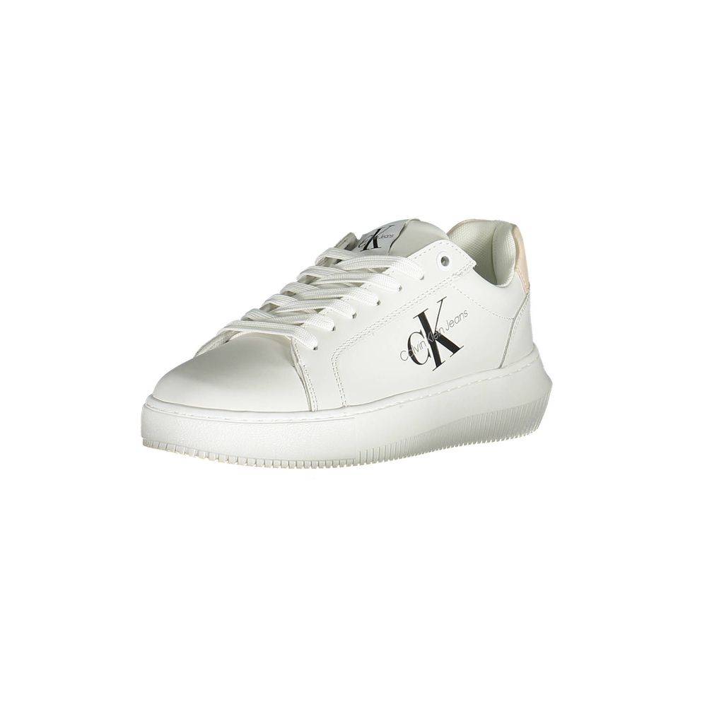 Calvin Klein White Polyester Women Sneaker Calvin Klein