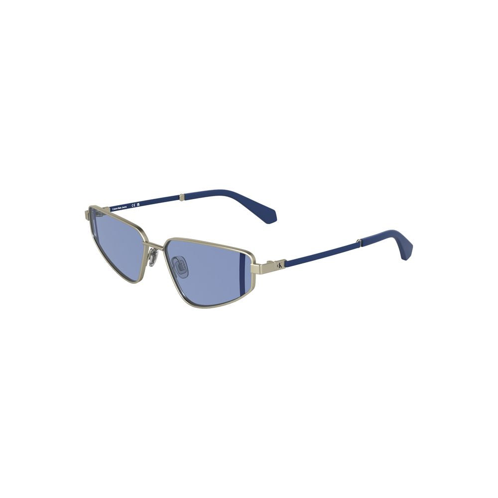 Calvin Klein Gray Metal Women Sunglasses Calvin Klein