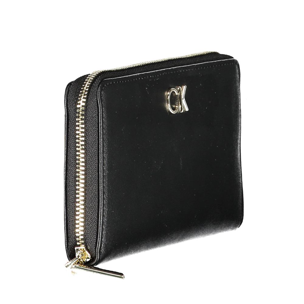 Calvin Klein Black Polyethylene Women Wallet Calvin Klein