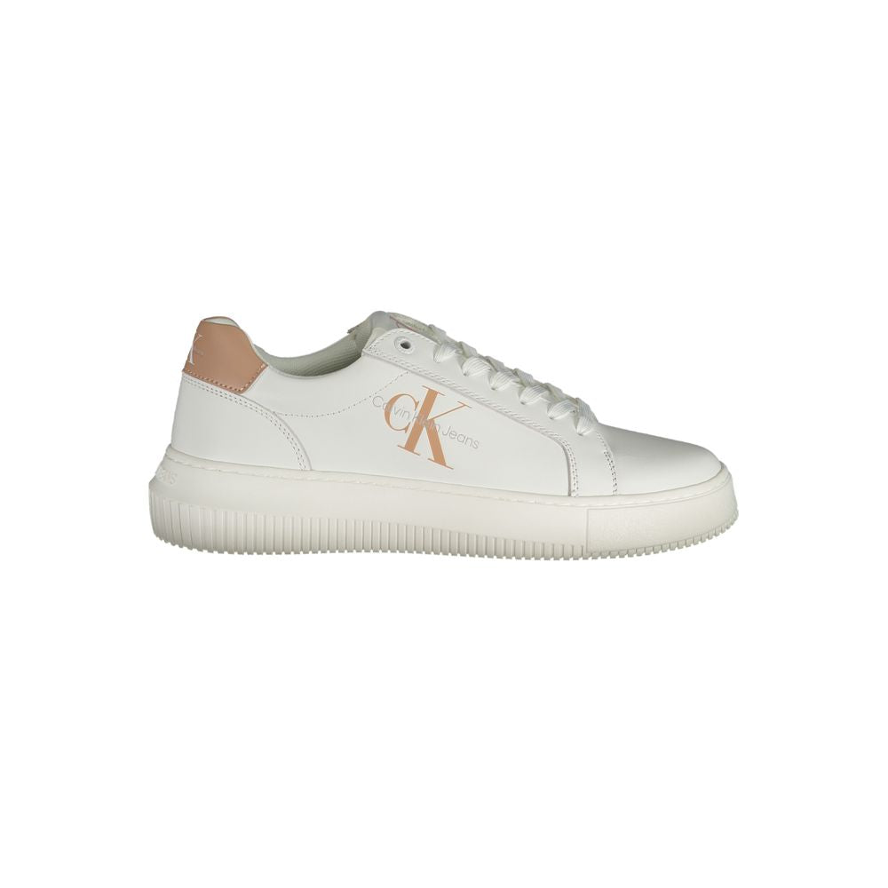 Calvin Klein White Leather Women Sneaker Calvin Klein