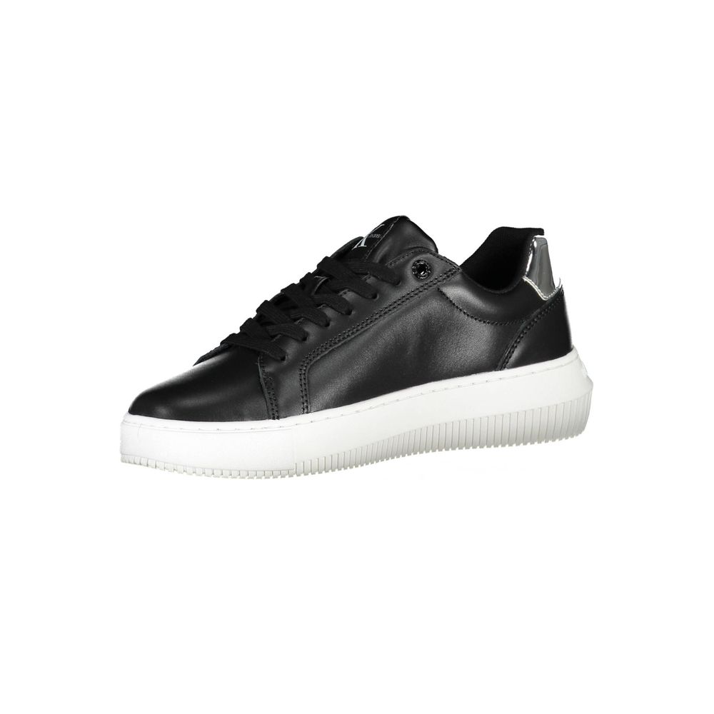 Calvin Klein Black Polyester Women Sneaker Calvin Klein