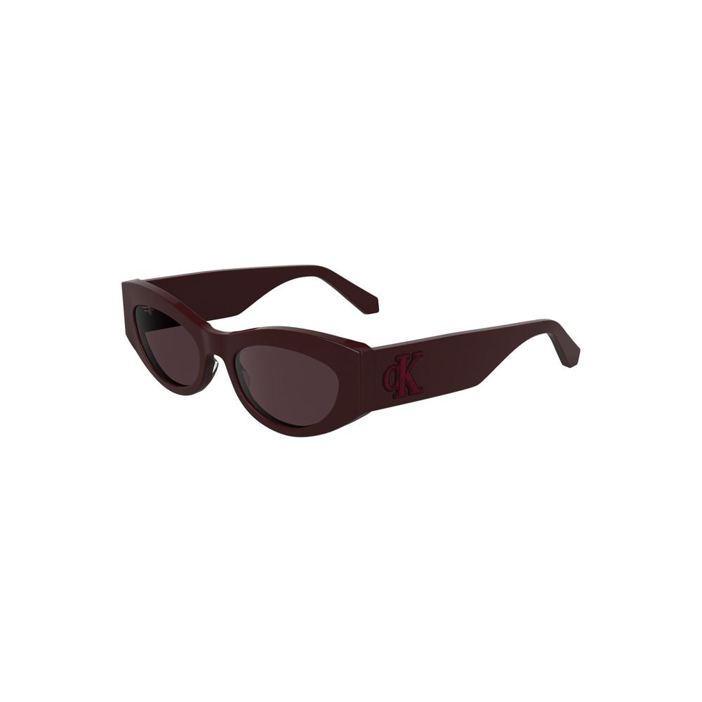 Calvin Klein Red Acetate Women Sunglasses Calvin Klein
