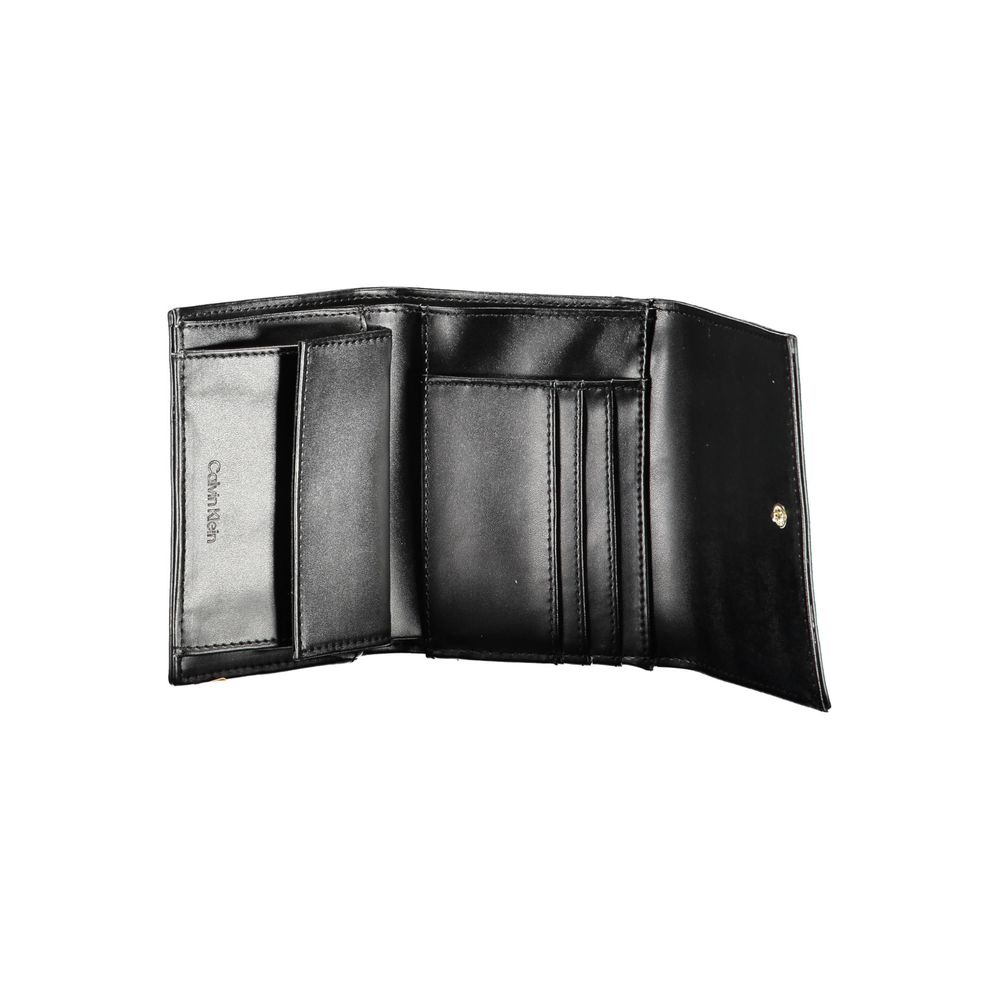 Calvin Klein Black Polyester Women Wallet Calvin Klein