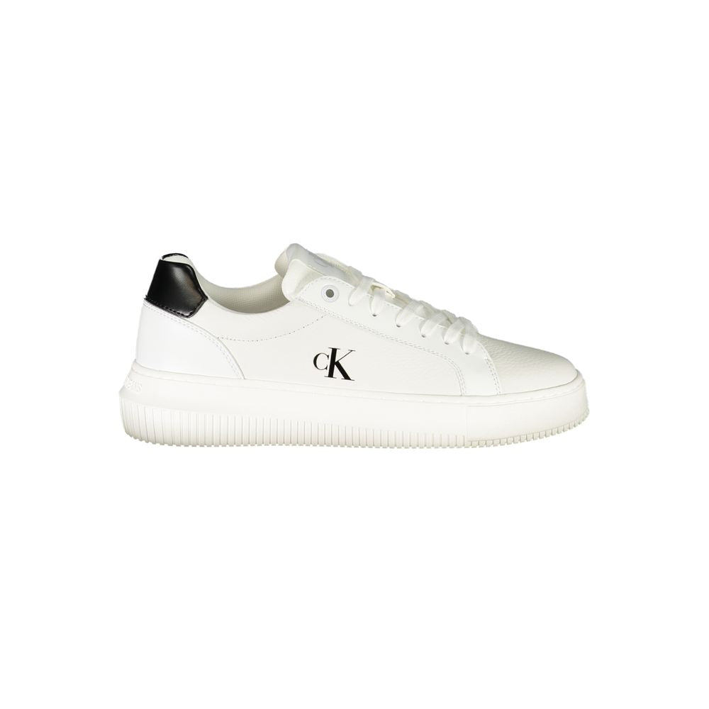 Calvin Klein White Leather Women Sneaker Calvin Klein
