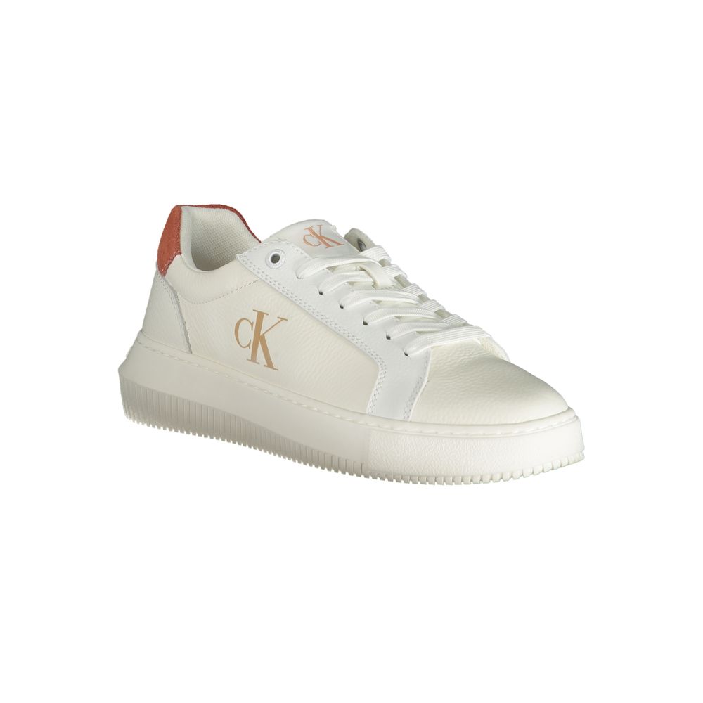 Calvin Klein White Polyethylene Women Sneaker Calvin Klein
