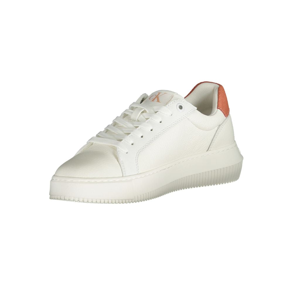 Calvin Klein White Polyethylene Women Sneaker Calvin Klein