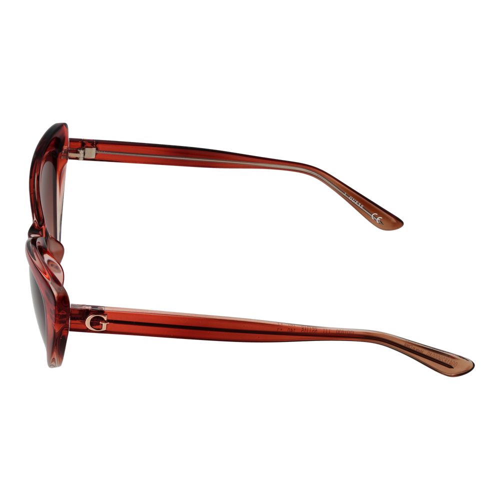 Guess Burgundy Women Sunglass Guess