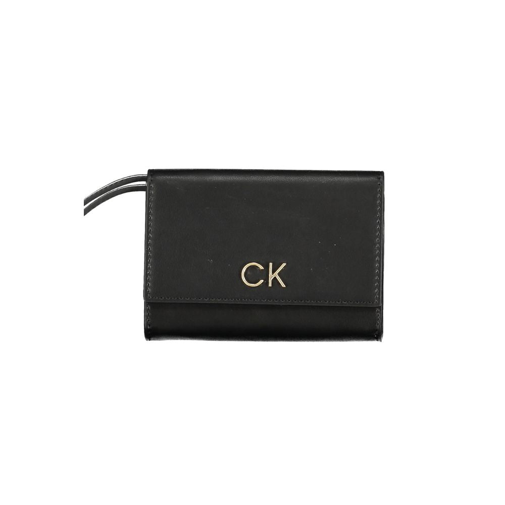 Calvin Klein Black Polyester Wallet Calvin Klein