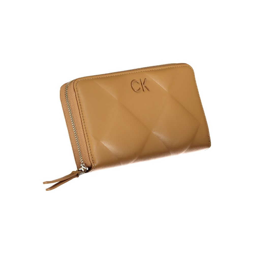 Calvin Klein Brown Polyester Wallet Calvin Klein