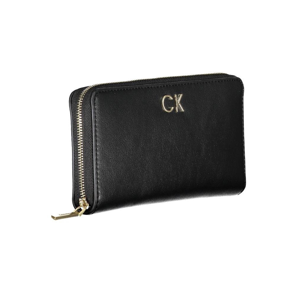 Calvin Klein Black Polyester Wallet Calvin Klein