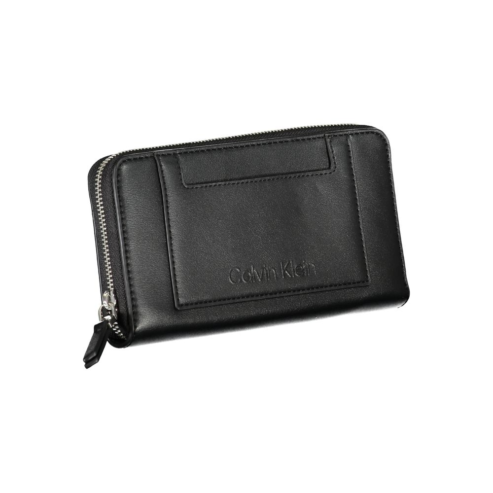 Calvin Klein Black Polyester Wallet Calvin Klein