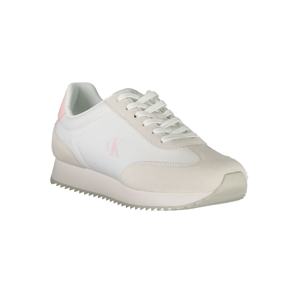 Calvin Klein White Leather Women Sneaker Calvin Klein