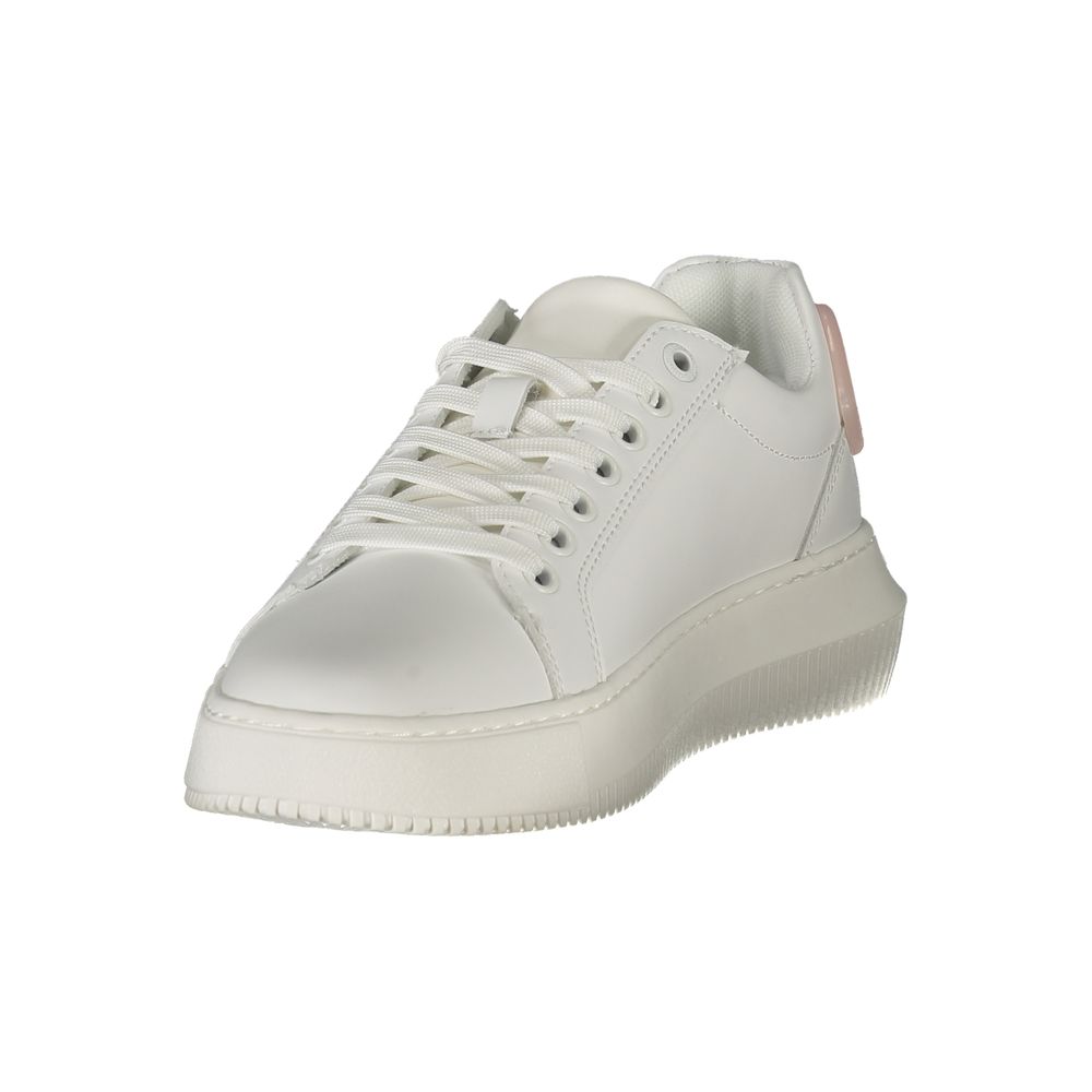Calvin Klein White Leather Women Sneaker Calvin Klein