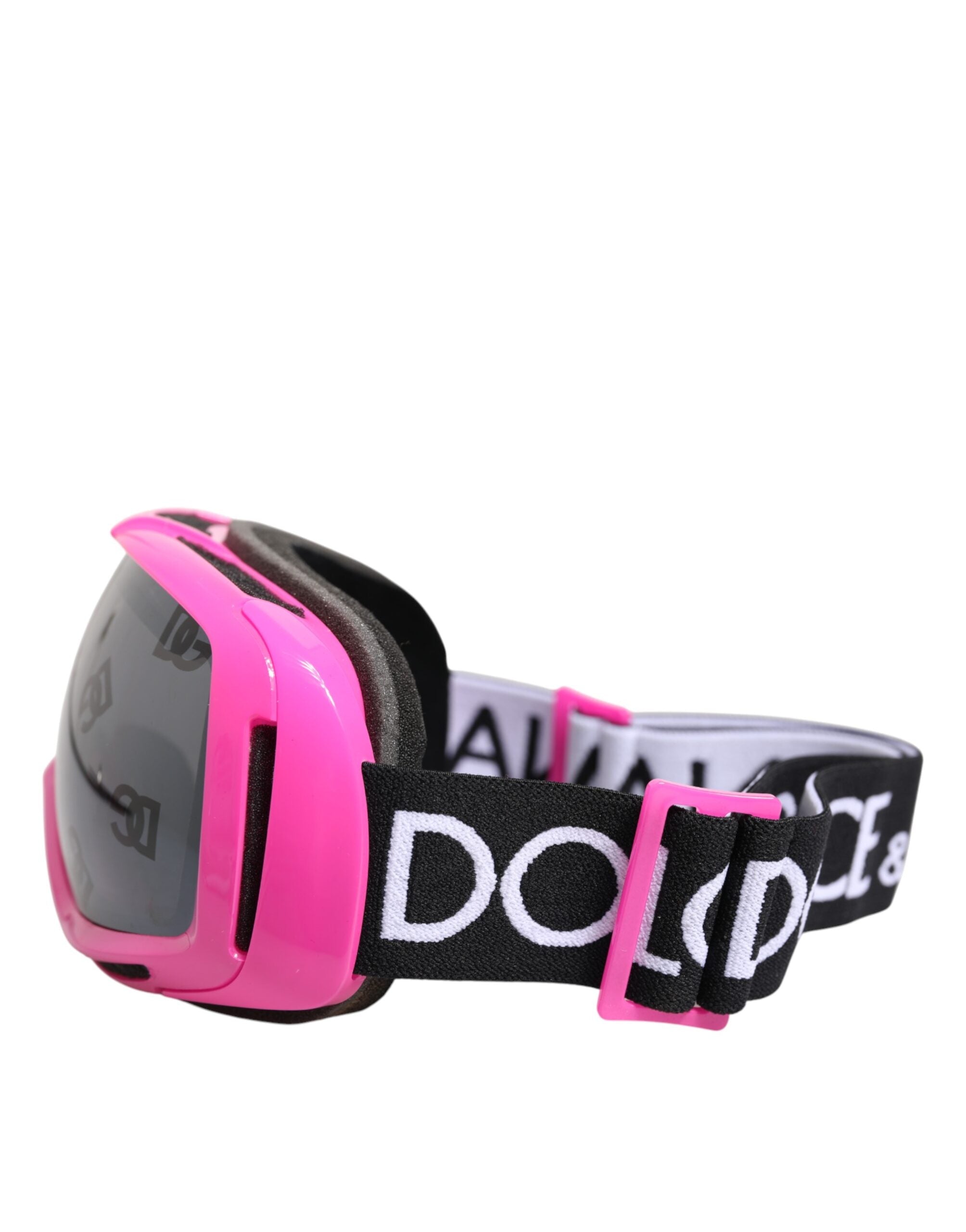 Dolce & Gabbana Fuchsia Pink Logo Ski Goggles DG6182 Mask Sunglasses Dolce & Gabbana
