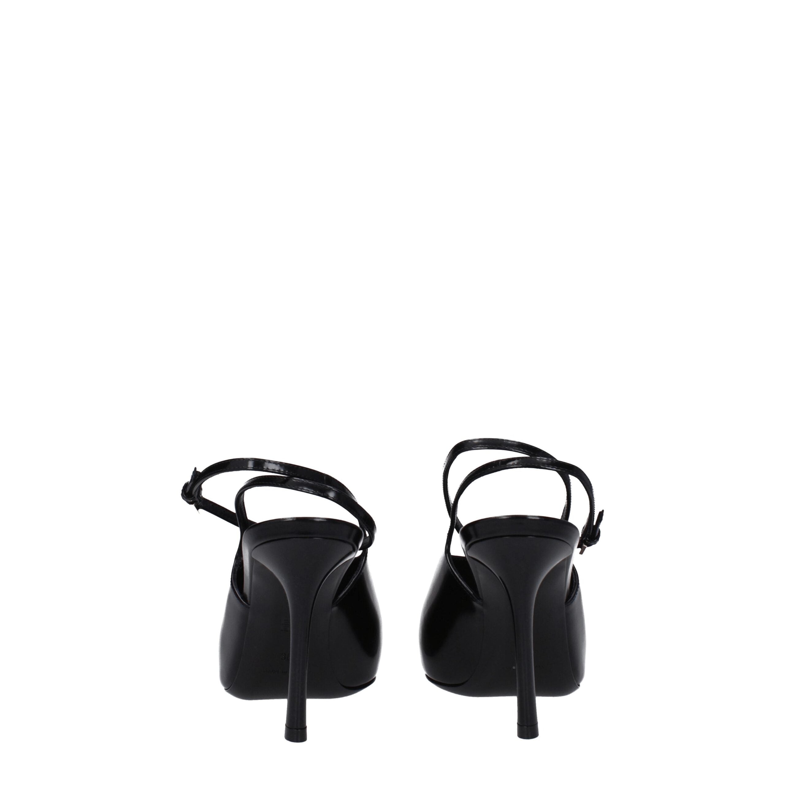 Givenchy Black Leather High Heel Pumps Givenchy