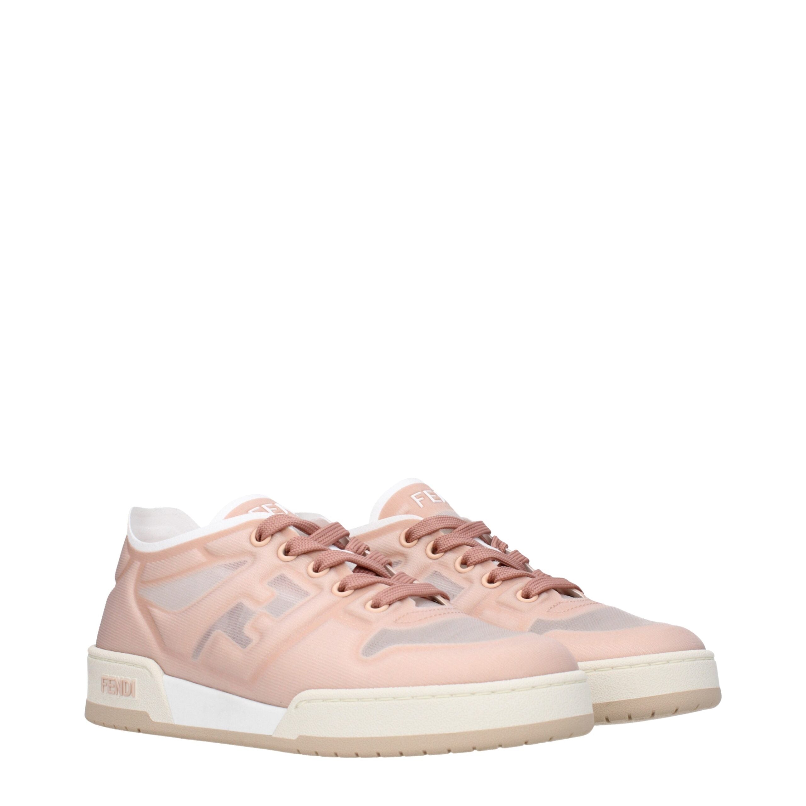Fendi Pink Fibres Sneakers Fendi