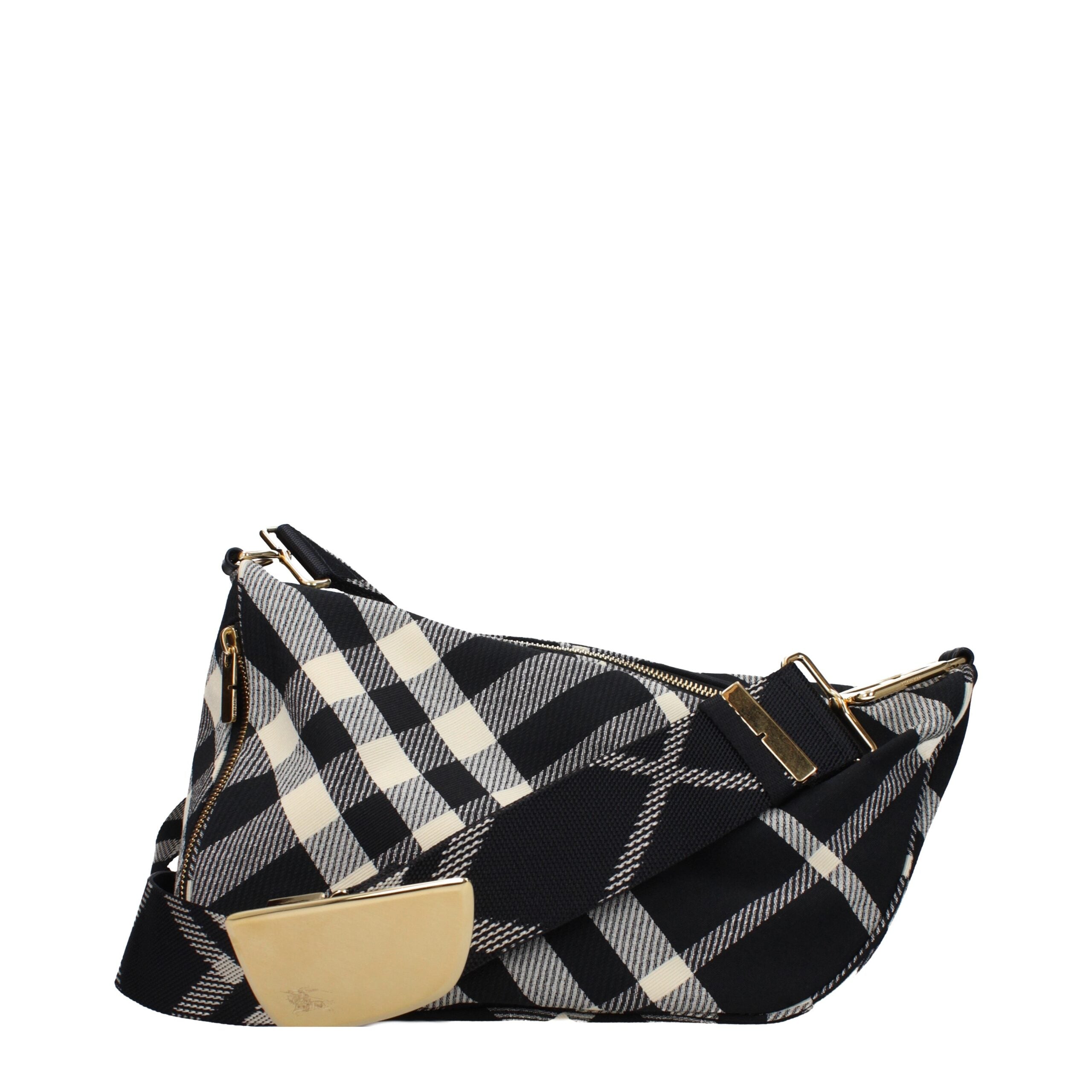 Burberry Black Fabric Crossbody Bag Burberry