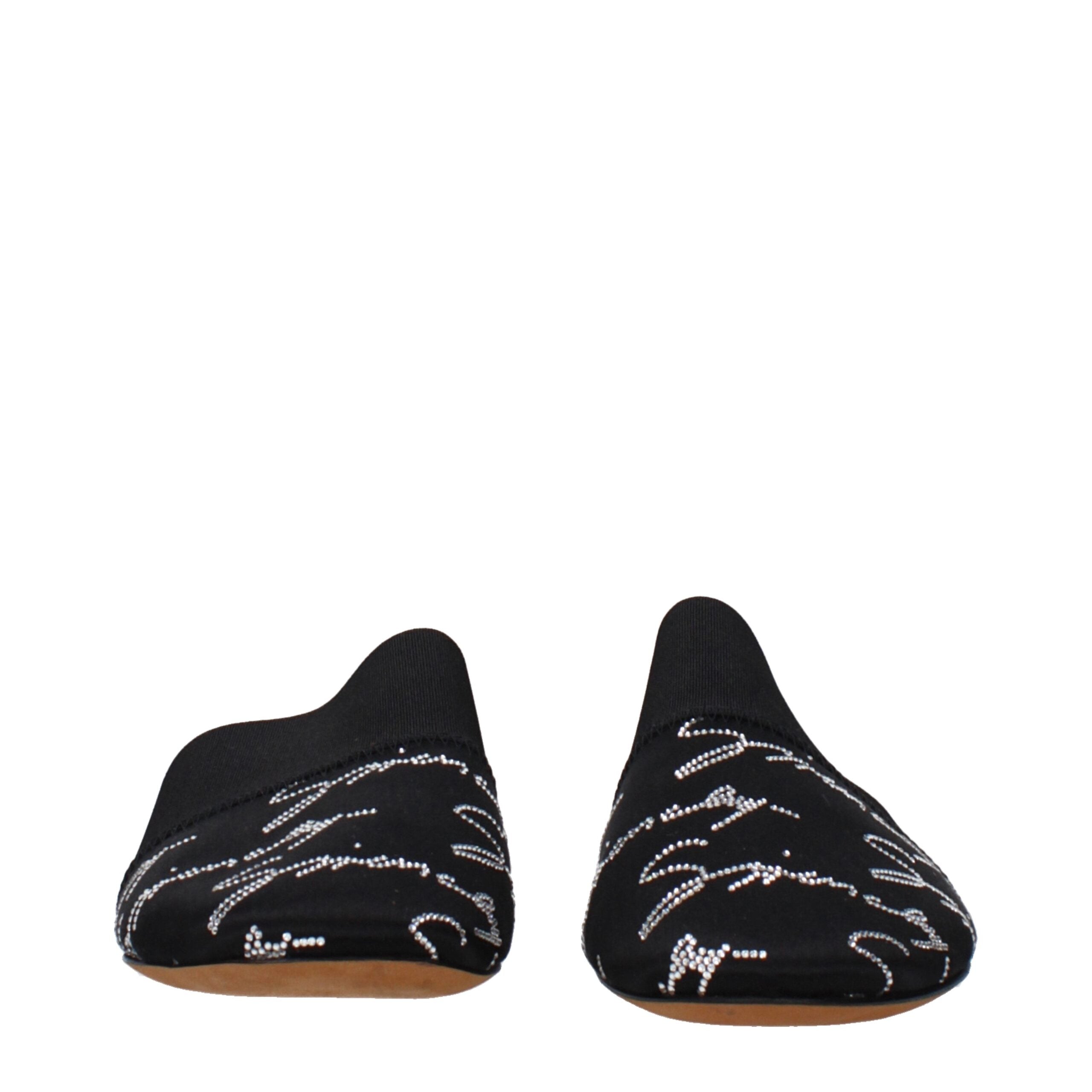 Givenchy Black Satin Slippers Givenchy