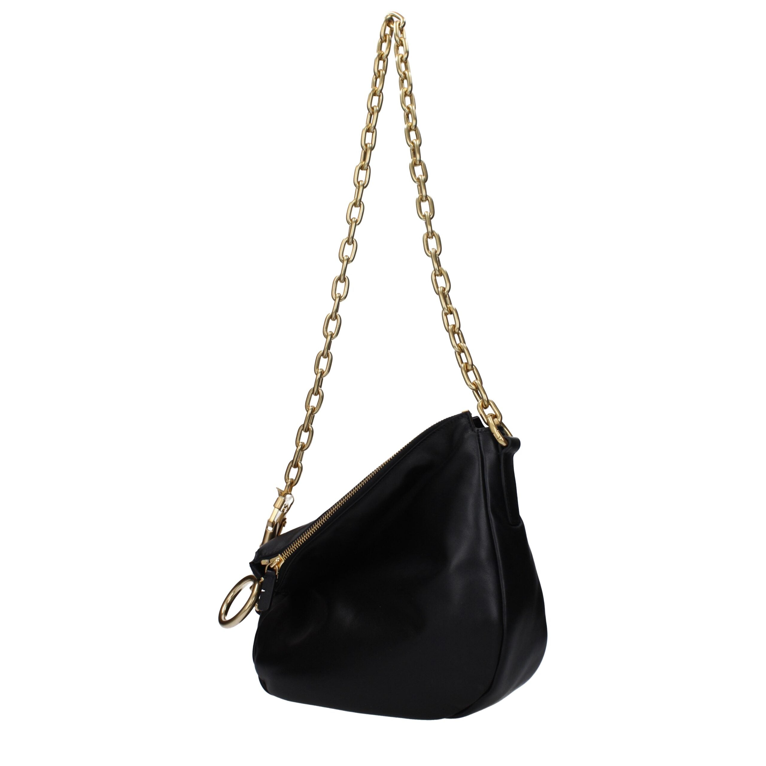 Burberry Black Leather Shoulder Bag Burberry