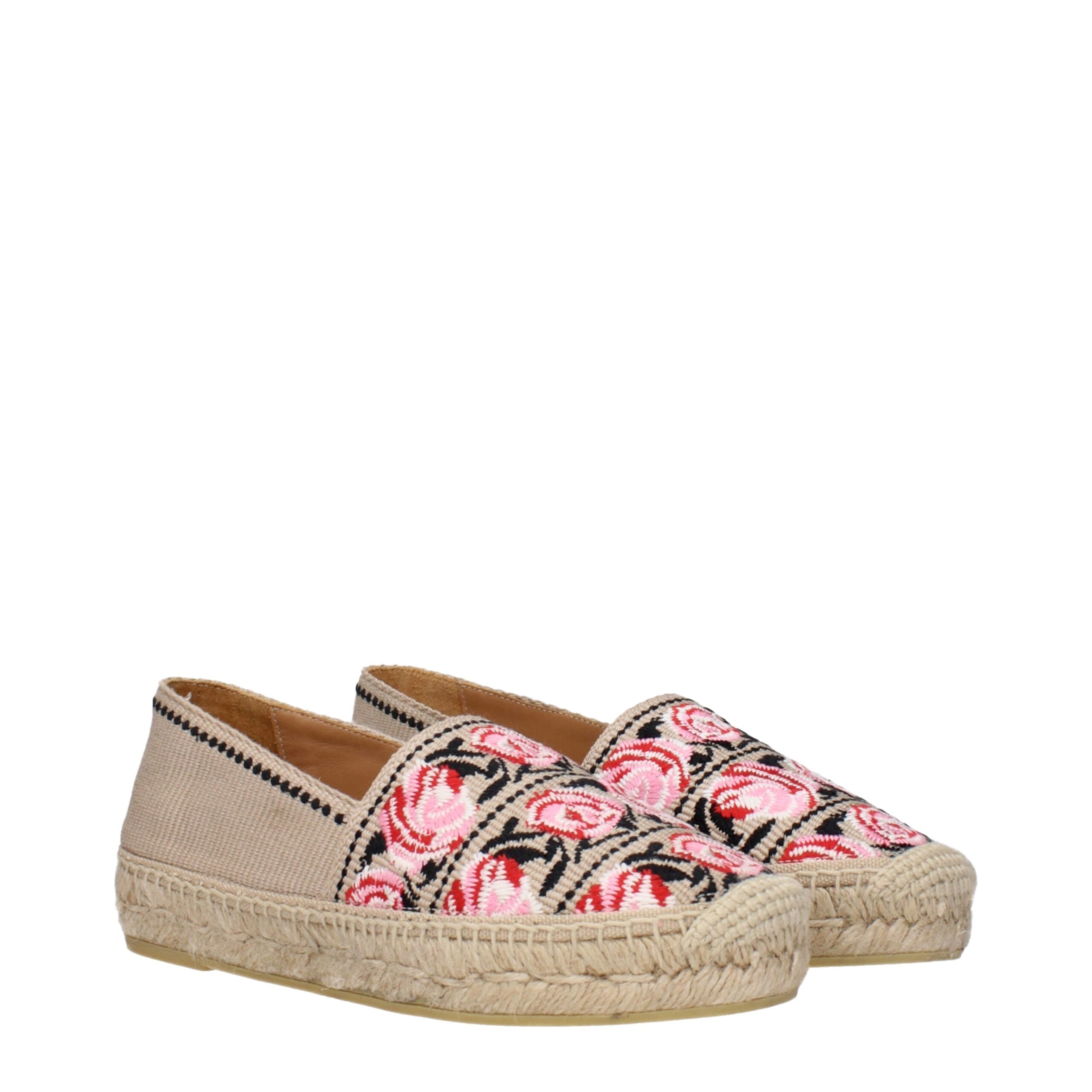 Prada Beige Fabric Espadrilles Prada