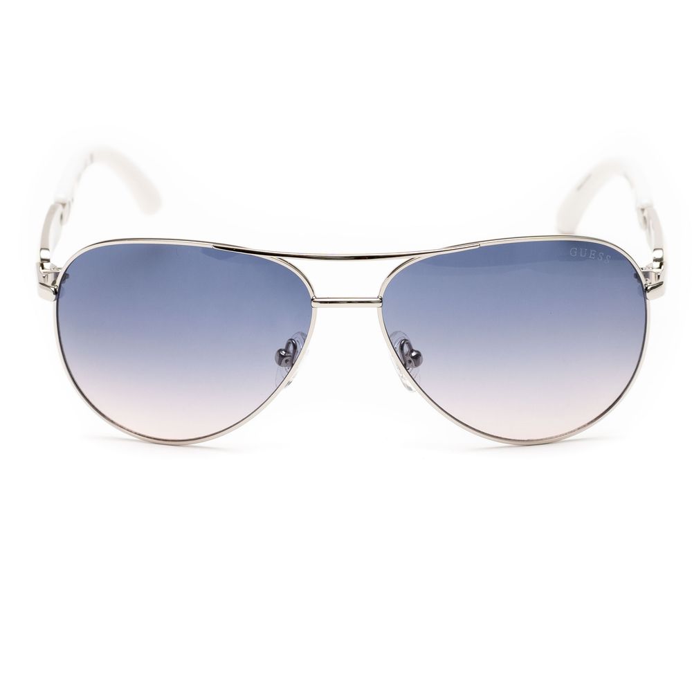 Guess Gray Metal Sunglasses Guess