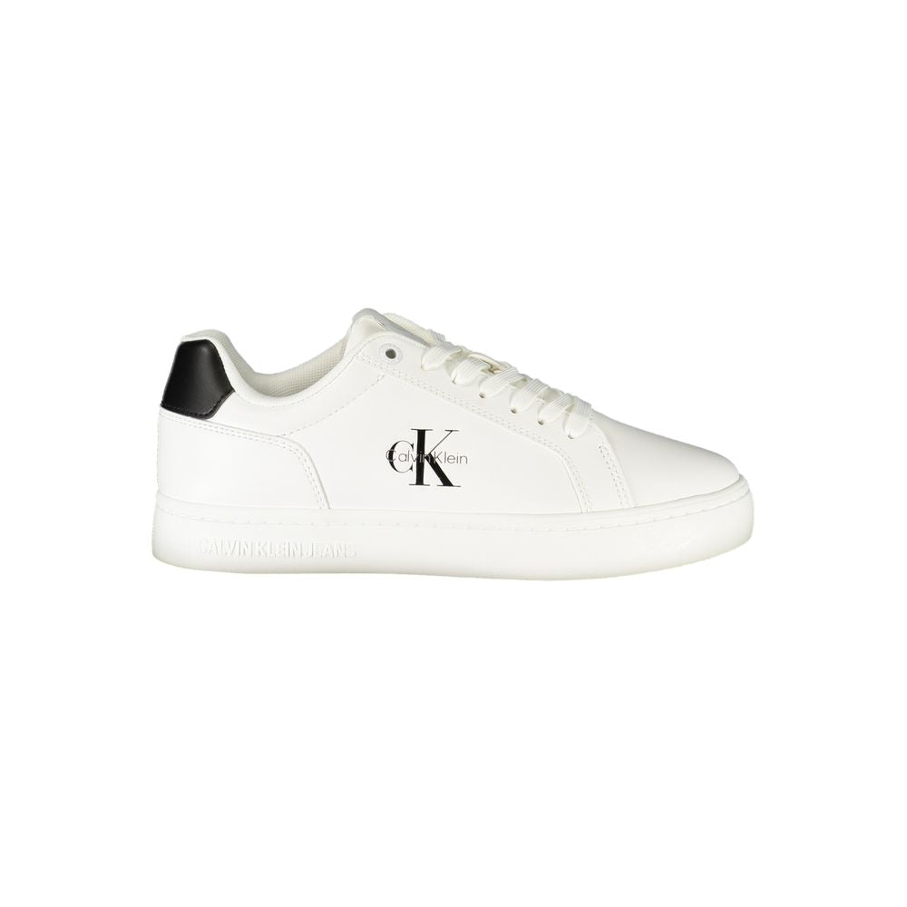 Calvin Klein White Leather Women Sneaker Calvin Klein