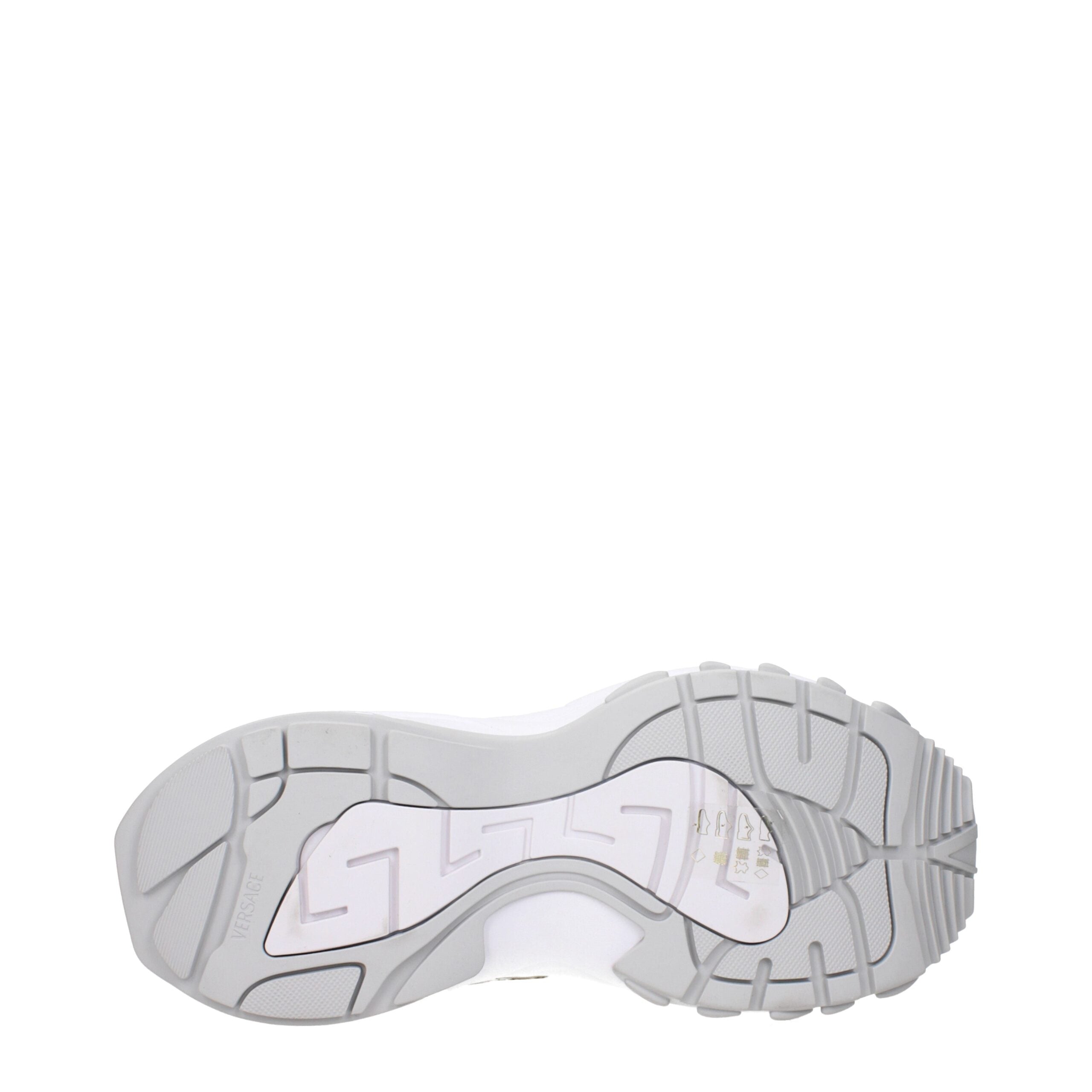 Versace Gold Fabric Low Top Sneakers Versace