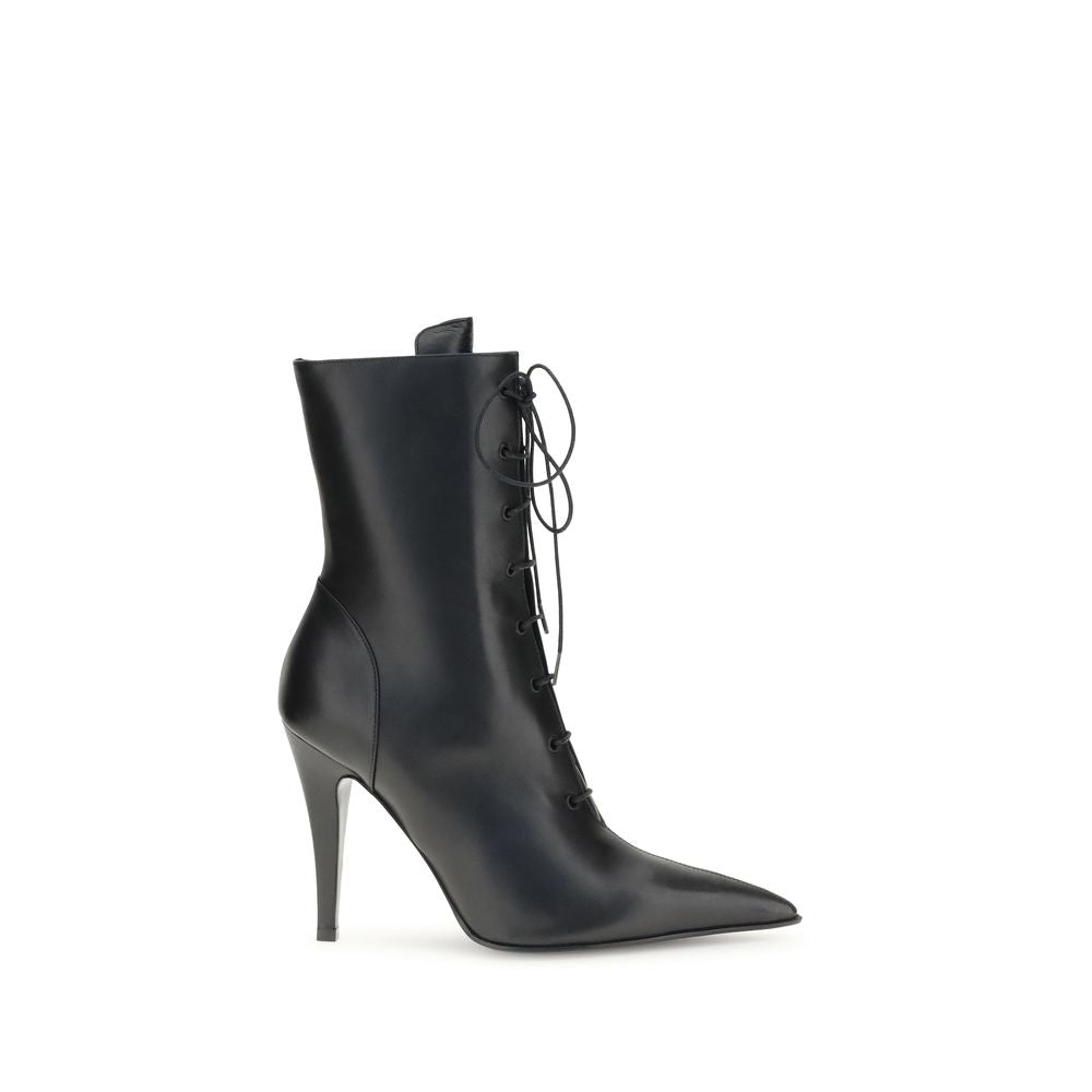 Alexander McQueen Leather Ankle Boots Alexander McQueen