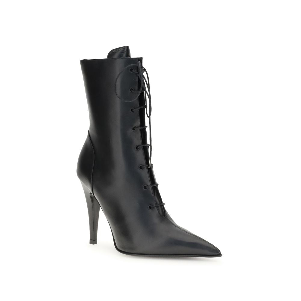 Alexander McQueen Leather Ankle Boots Alexander McQueen