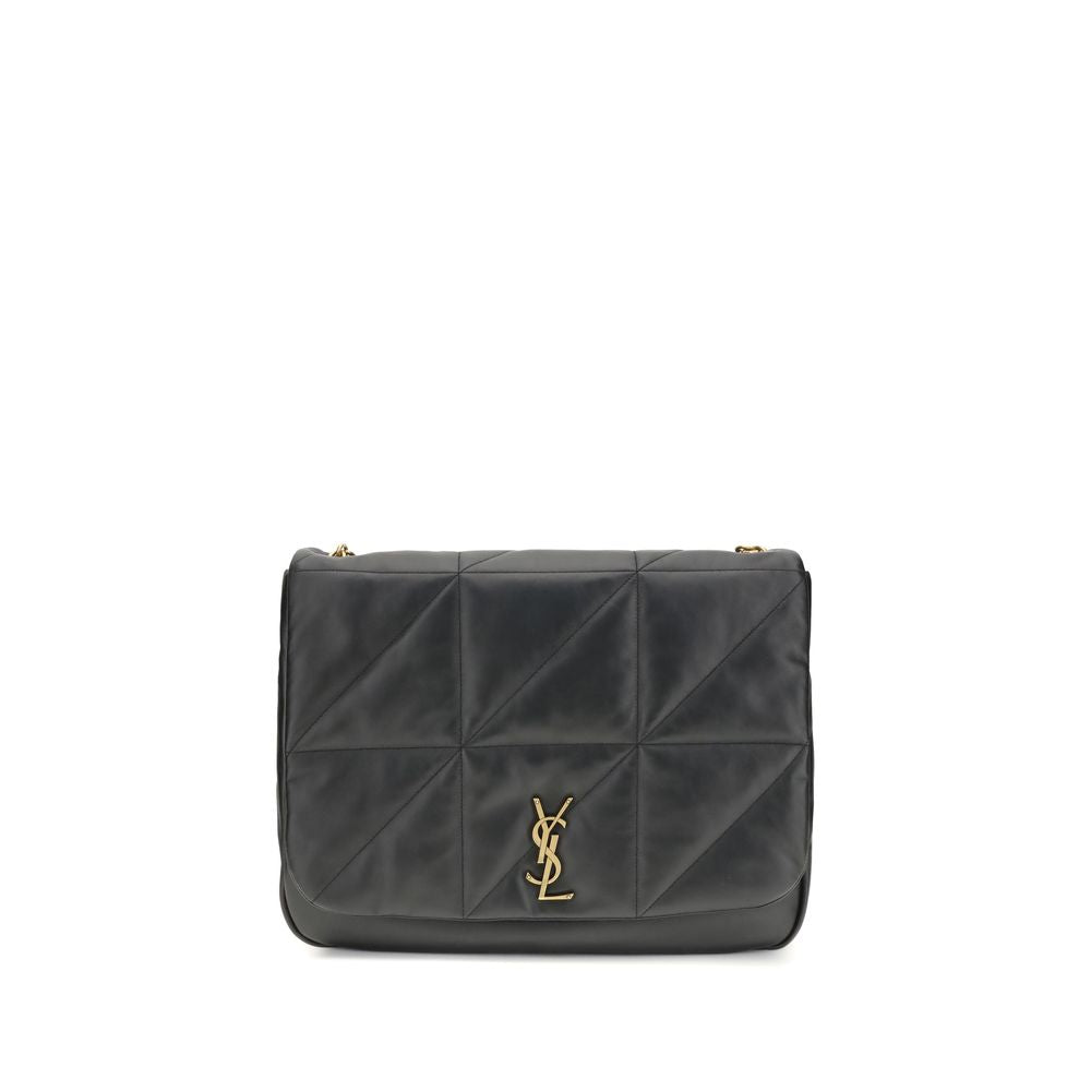 Saint Laurent Black Lamb Ovis Aries Aries Shoulder Bag Saint Laurent