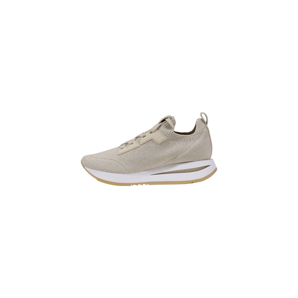 Guess Beige Polyester Sneaker Guess