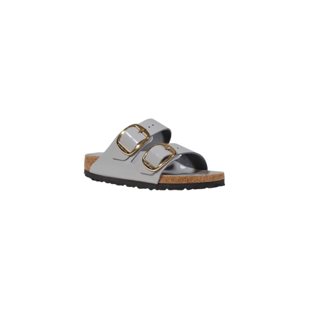 Birkenstock Gray Leather Slipper Birkenstock