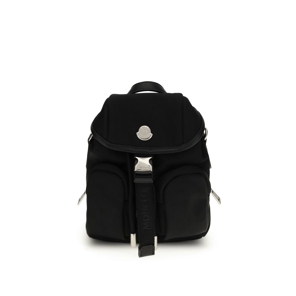 Moncler Black Leather Backpack Moncler