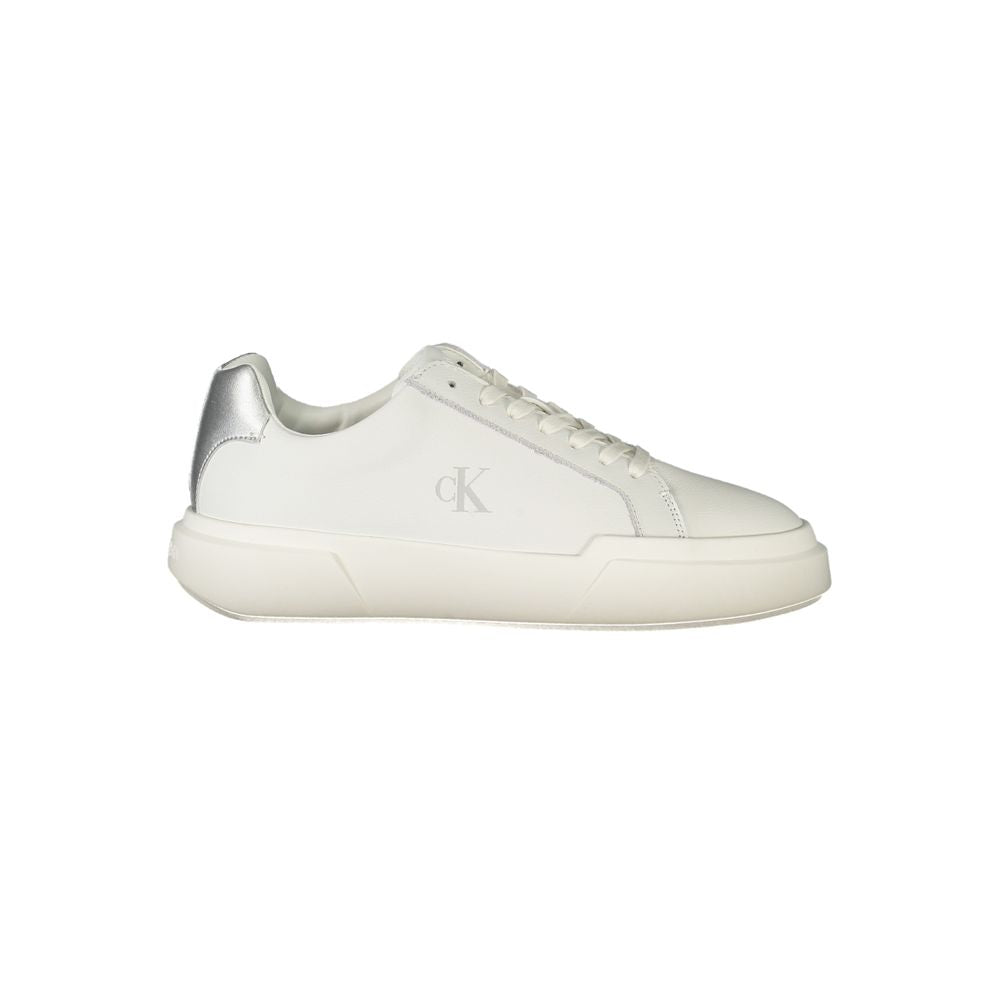 Calvin Klein White Leather Women Sneaker Calvin Klein