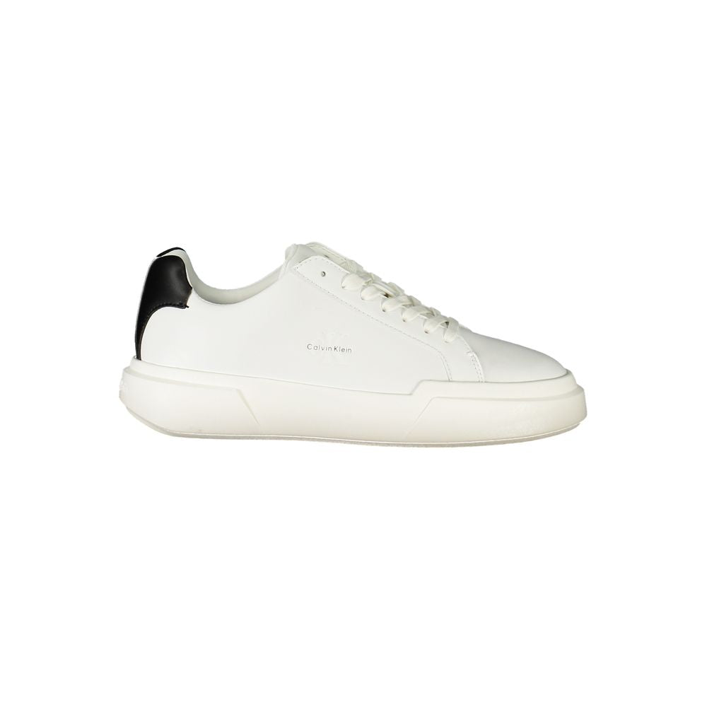Calvin Klein White Leather Women Sneaker Calvin Klein