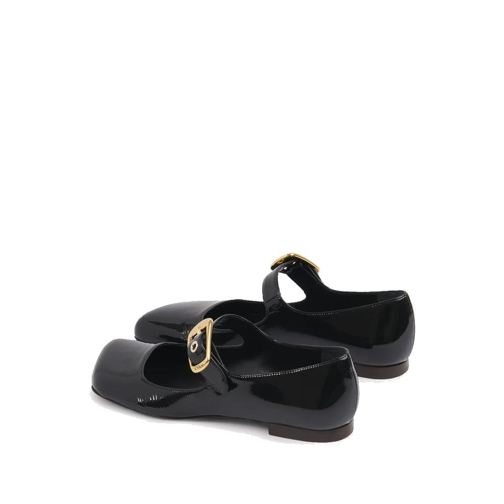 Chloé Chloè Mary-Jane Polly Ballerina Flats Chloé