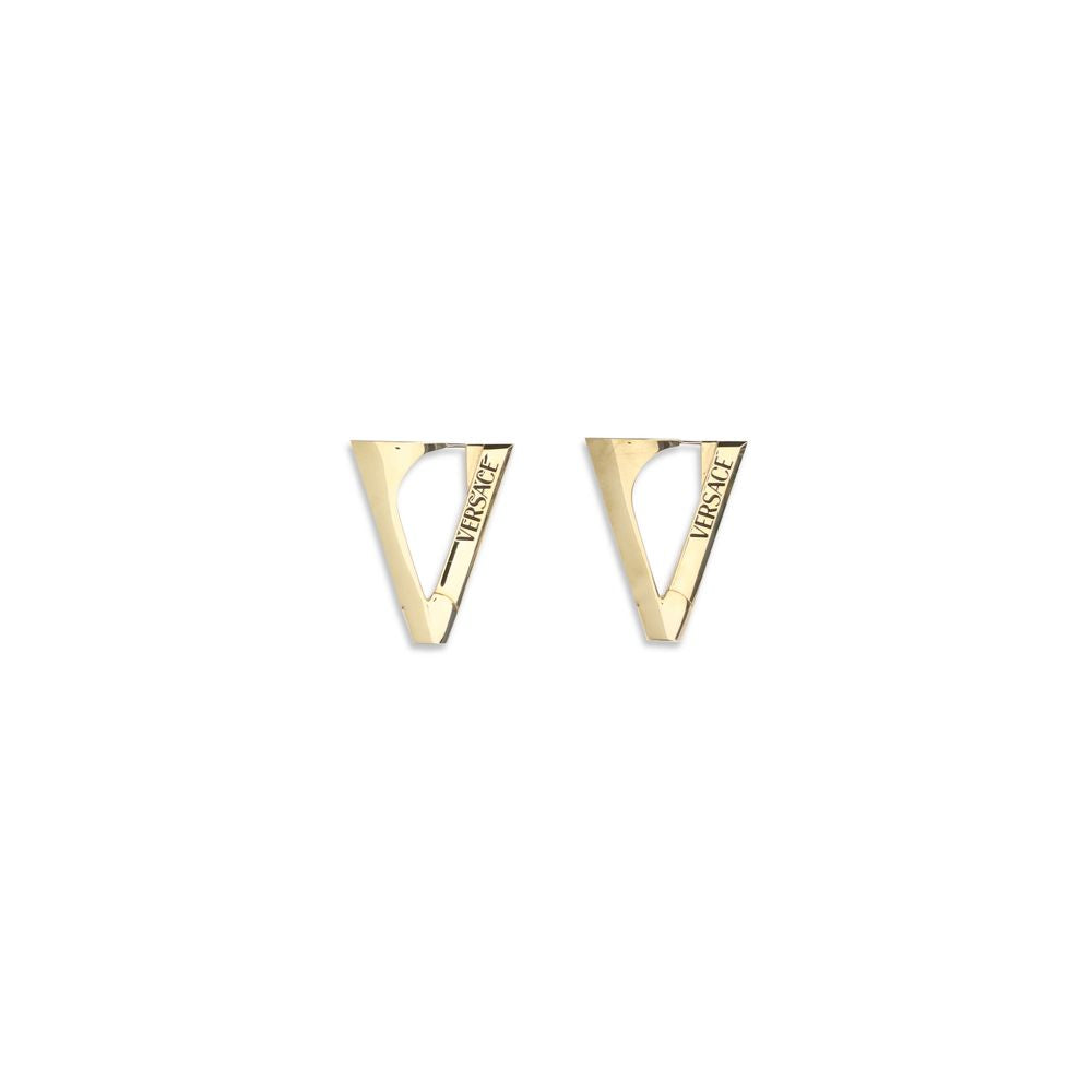Versace V drop Earrings Versace