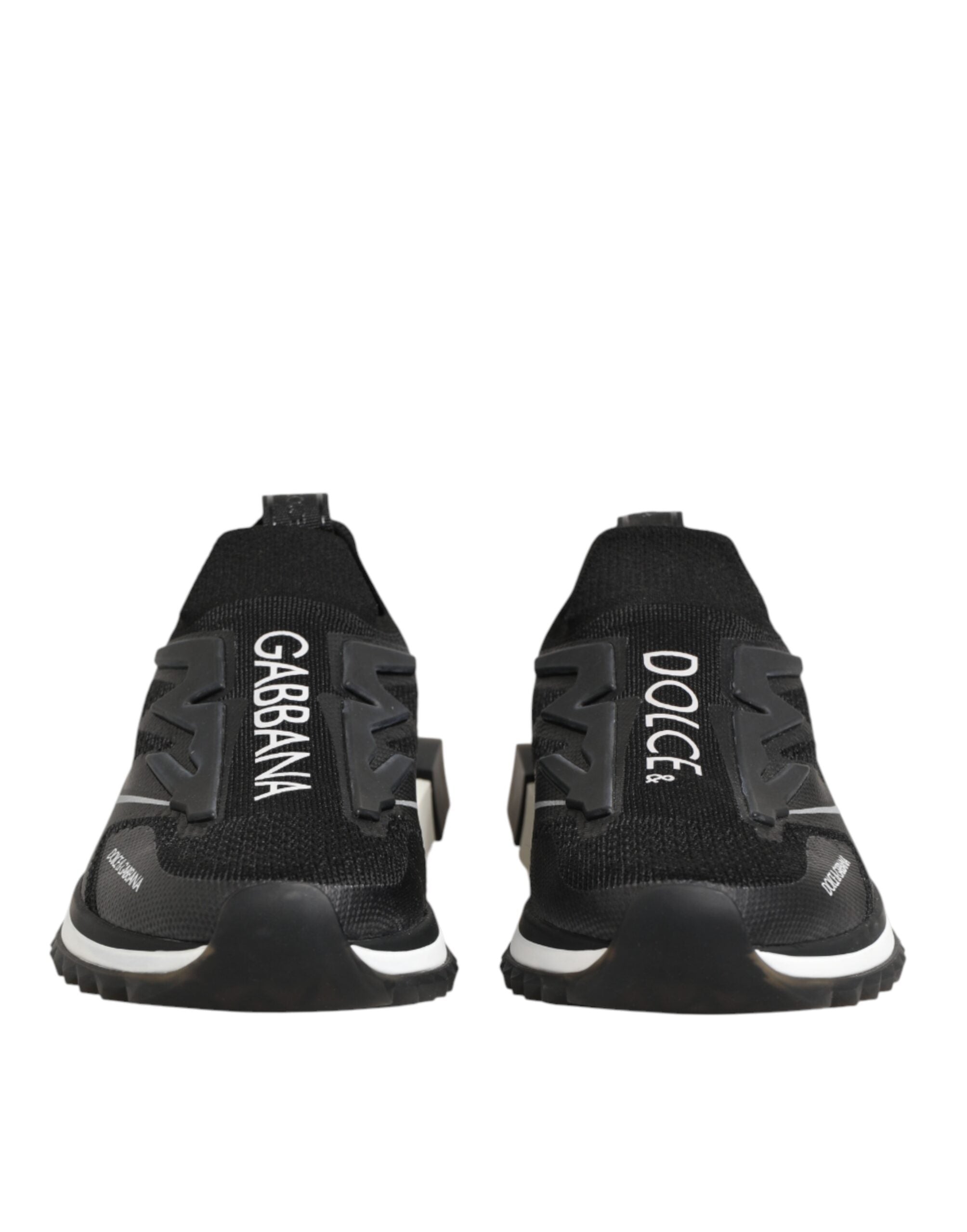 Dolce & Gabbana Black SORRENTO Sport Stretch Sneakers Shoes Dolce & Gabbana