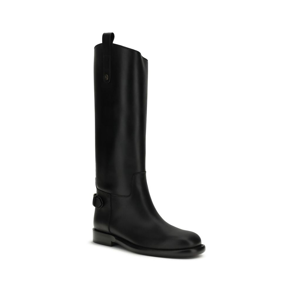 Burberry Leather high Boots Burberry