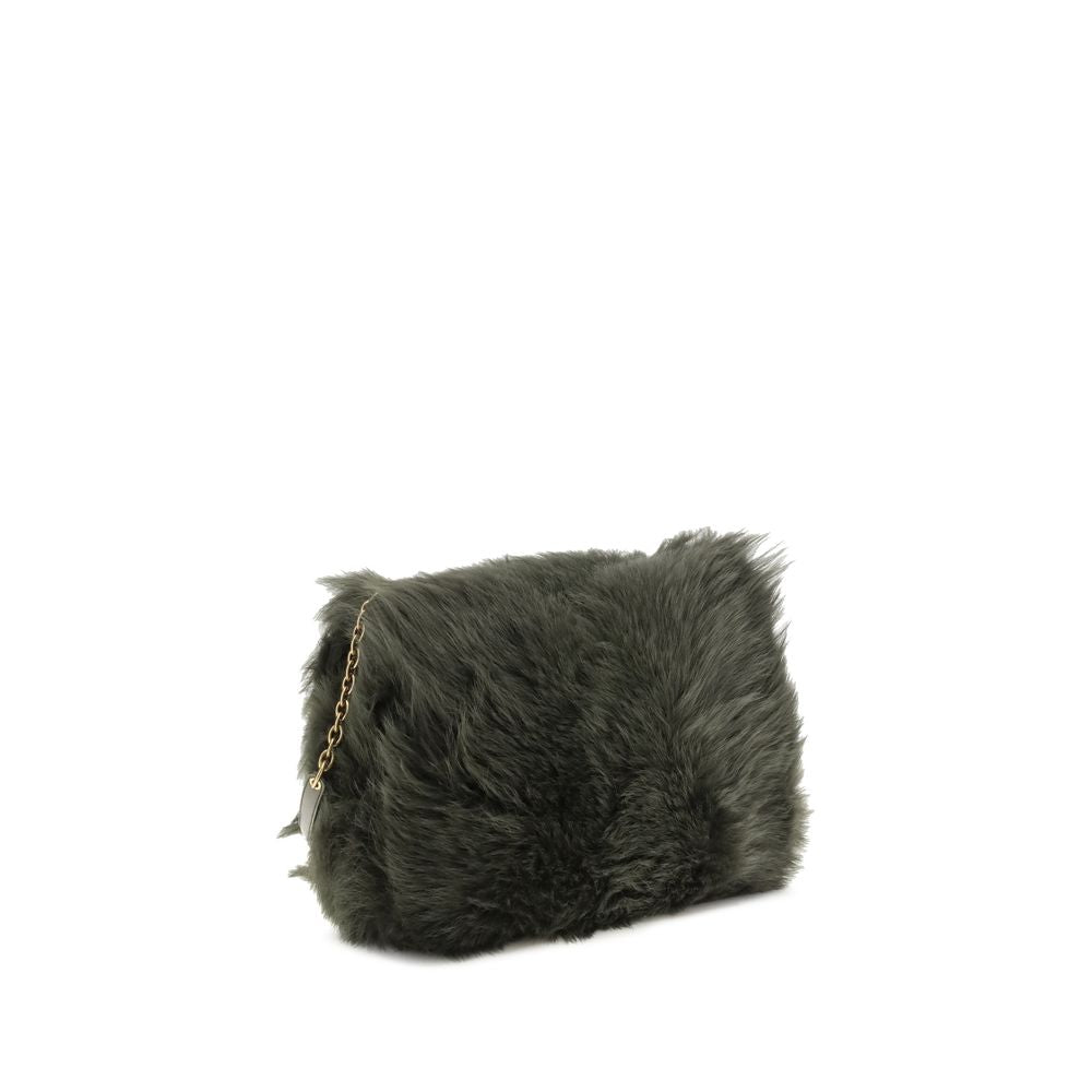 Saint Laurent Jamie medium Shearling Shoulder Bag Saint Laurent