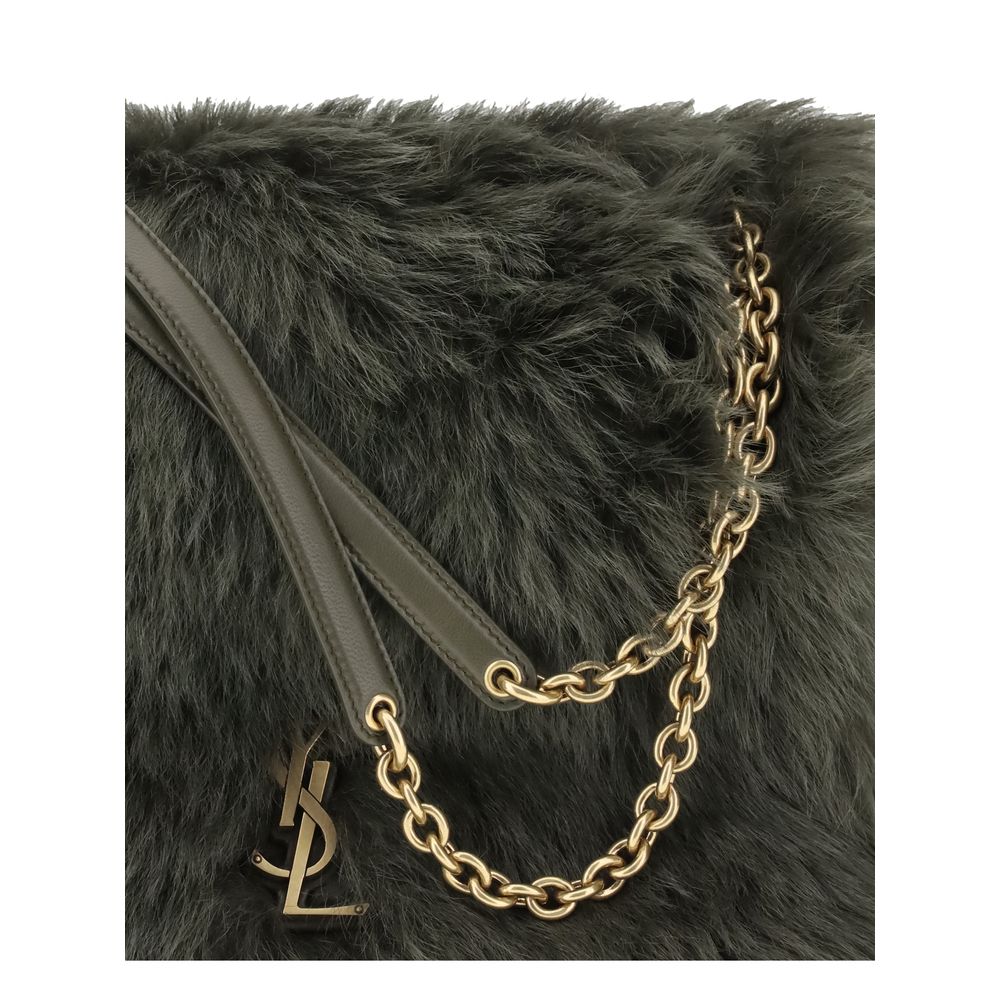 Saint Laurent Jamie medium Shearling Shoulder Bag Saint Laurent