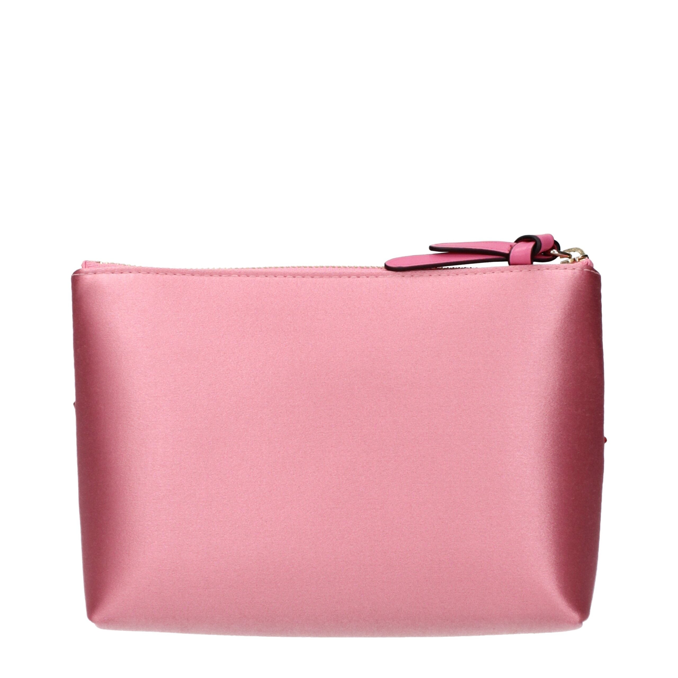 Jimmy Choo Pink Satin Clutch Bag Jimmy Choo