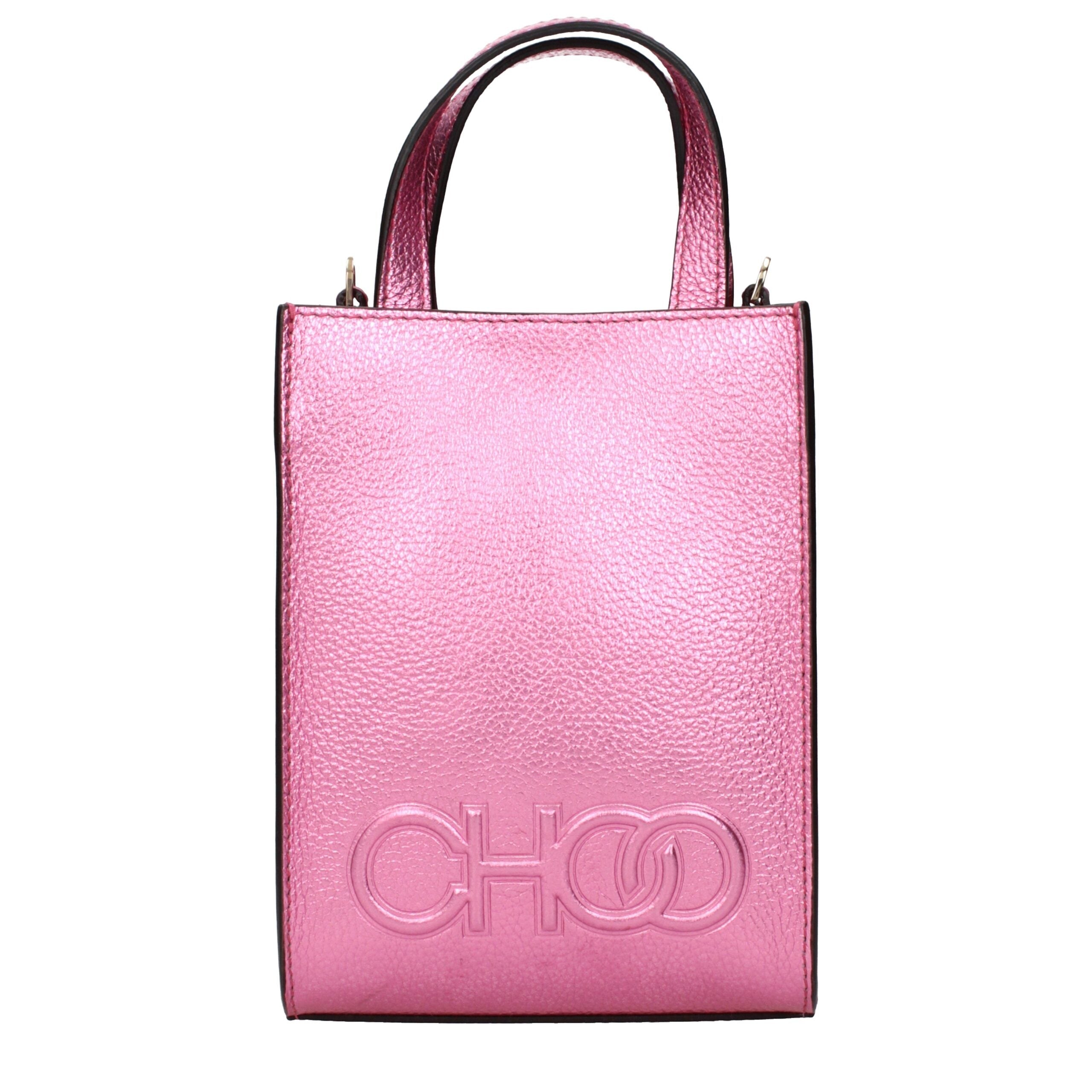 Jimmy Choo Pink Leather Handbag Jimmy Choo